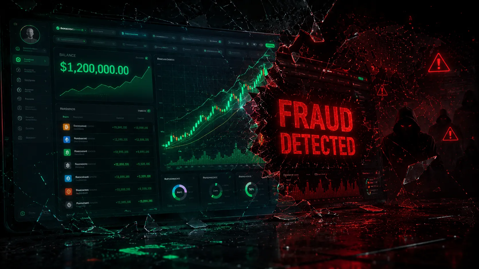 Fake crypto investment platform scam warning